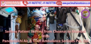 Unstoppable Super Fast Panchmukhi Air Ambulance in Cgennai
